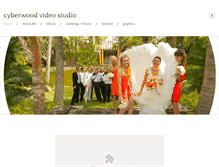 Tablet Screenshot of cyberwoodvideostudio.com